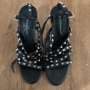 Bcbg studded heels